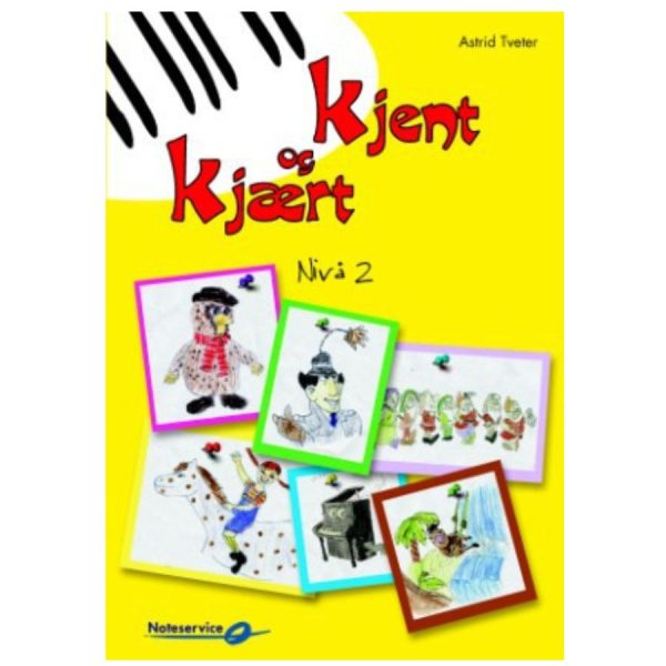 Kjent og kjært 2 - Astrid Tveter Begynnerbok for piano