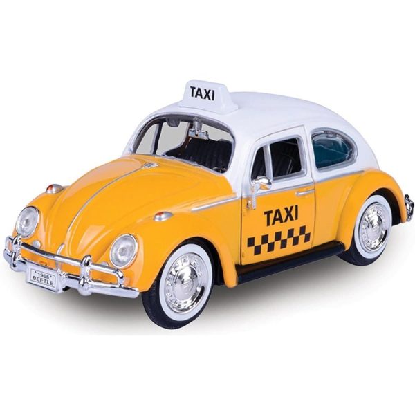 Volkswagen Beetle Taxi Yellow  1/24 MotorMax