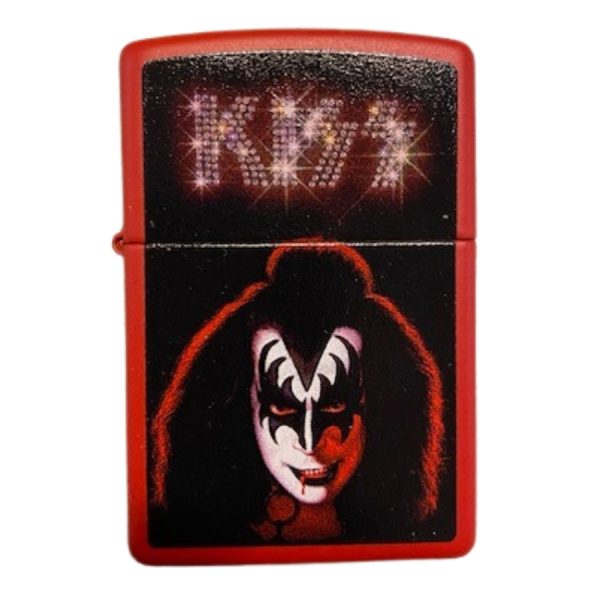 Kiss Gene Simmons solo album Zippo Lighter red
