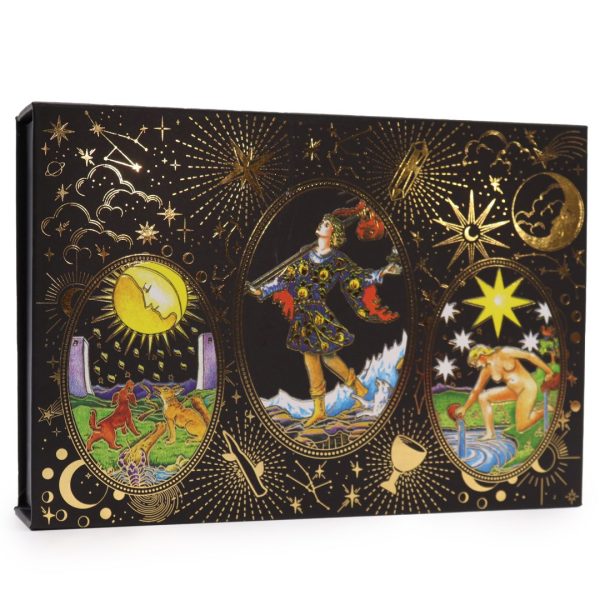 Gullbelagt Tarot Let the Magic Begin i Gaveboks