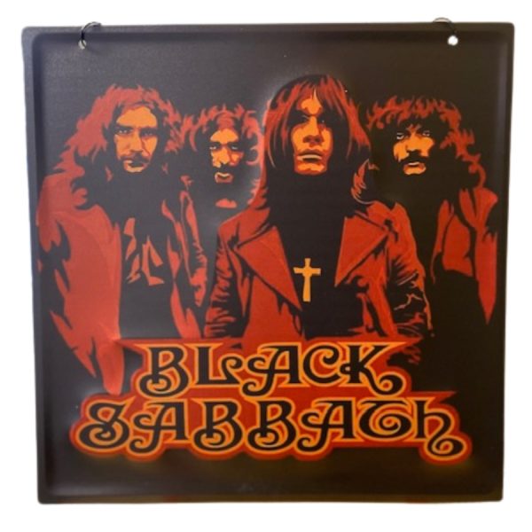 Black Sabbath Metallskilt