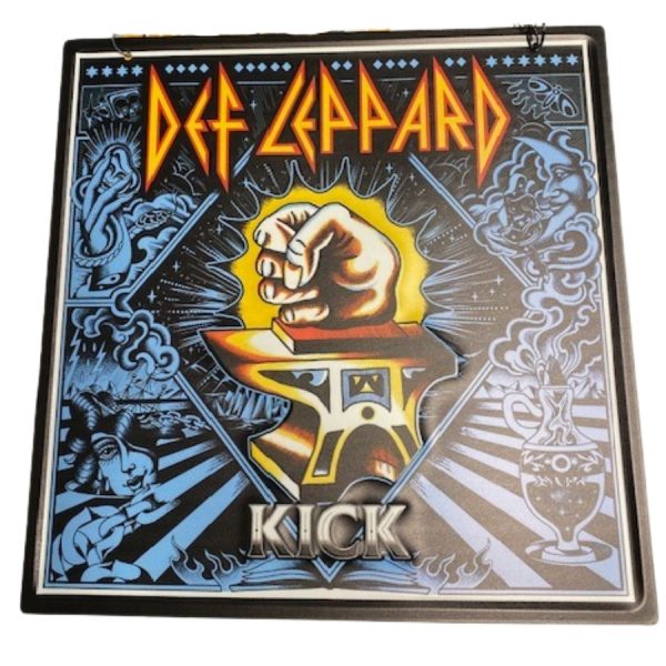 Def Leppard Metallskilt
