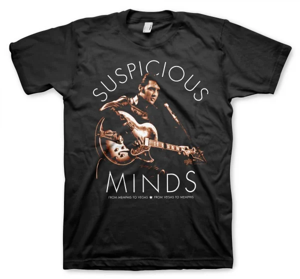 Elvis Presley Suspicious Minds T-Shirt