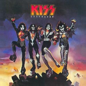 Kiss destroyer Metallskilt