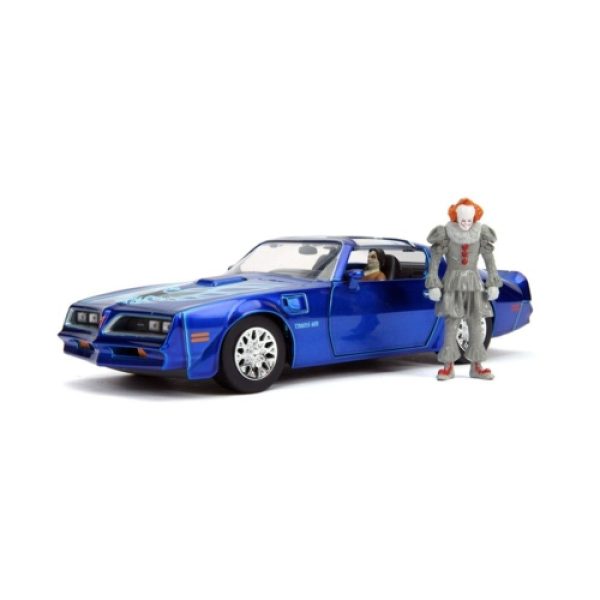 1:24 JADA Pontiac Firebird +It Pennywise and Henry Bower'S Figure