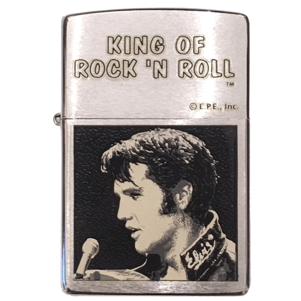 2001 Elvis King of Rock & Roll Zippo Lighter