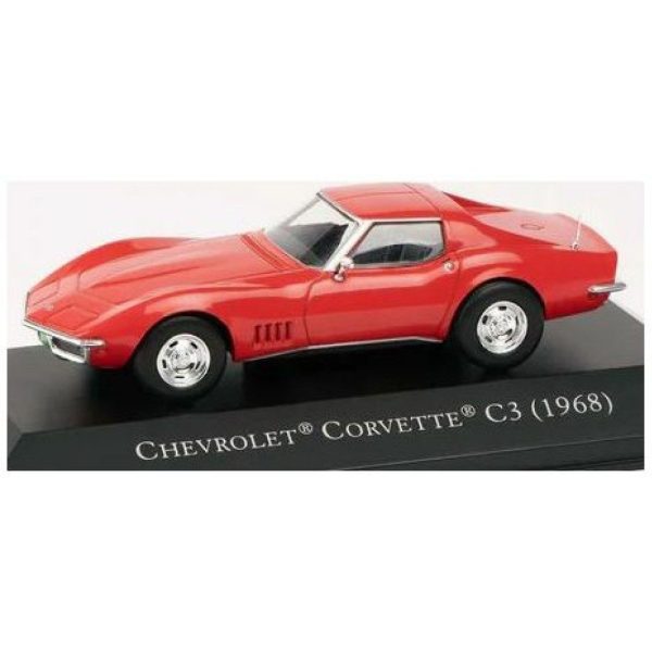 1968 C3 CHEVROLET CORVETTE RED