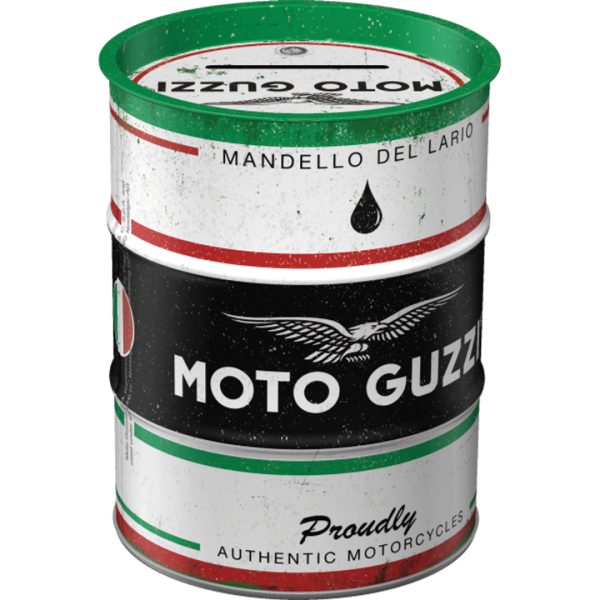 Retro Moto Guzzi Italian Motor Oil