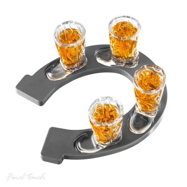 Final Touch Wild West Horseshoe Shot Set