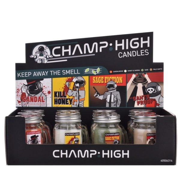 Champ High Deodorizing Candles