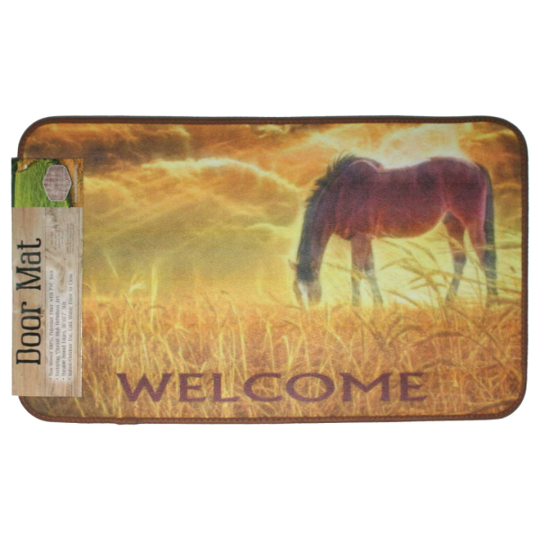 Dørmatte Horse Welcome
