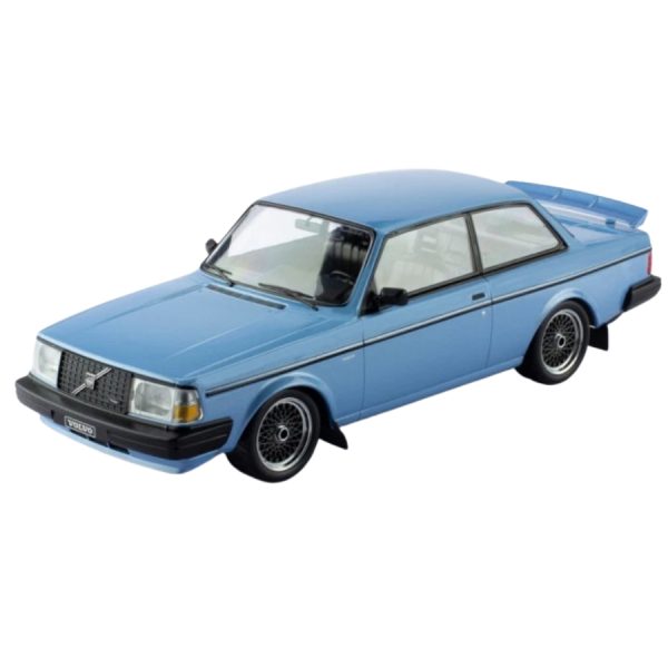 Ixo 1986 Volvo 240 Turbo Custom Matt Blue 1/18