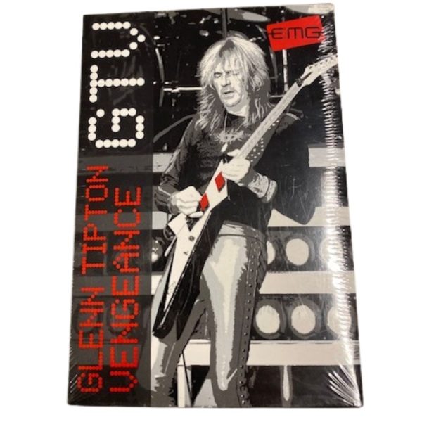 EMG Pickup Set Glenn Tipton Vengence Sign kit, Red