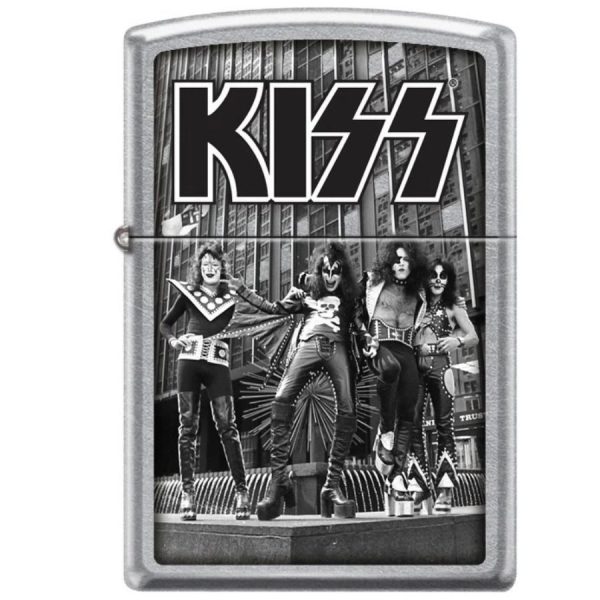 Vintage Kiss Zippo Lighter