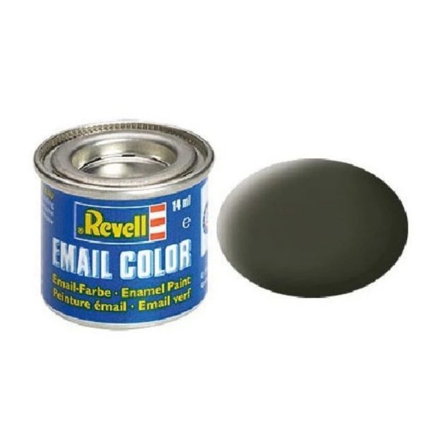 REVELL Enamel 14 ml. olive yellow mat (42)