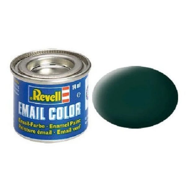 REVELL Enamel 14 ml. black-green mat (40)