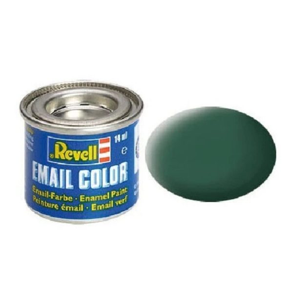 REVELL Enamel 14 ml. dark green, mat (39)
