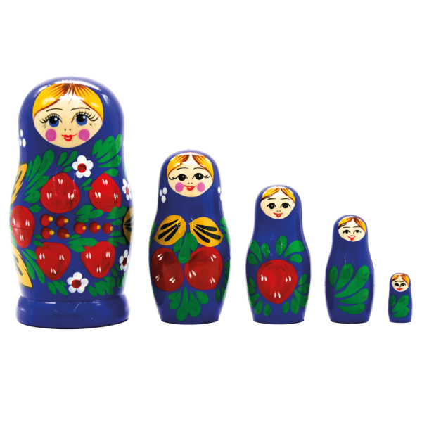 Matryoshka Dukker mittel M5