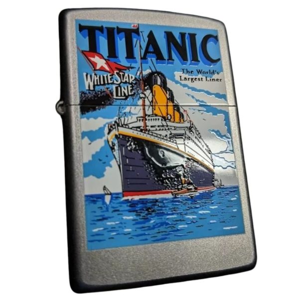 Titanic White Star Lines Zippo Lighter