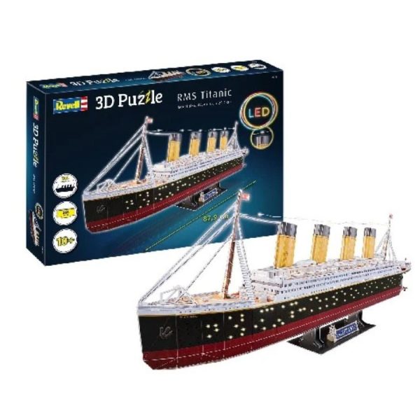 REVELL 3D Puzzle RMS Titanic LED