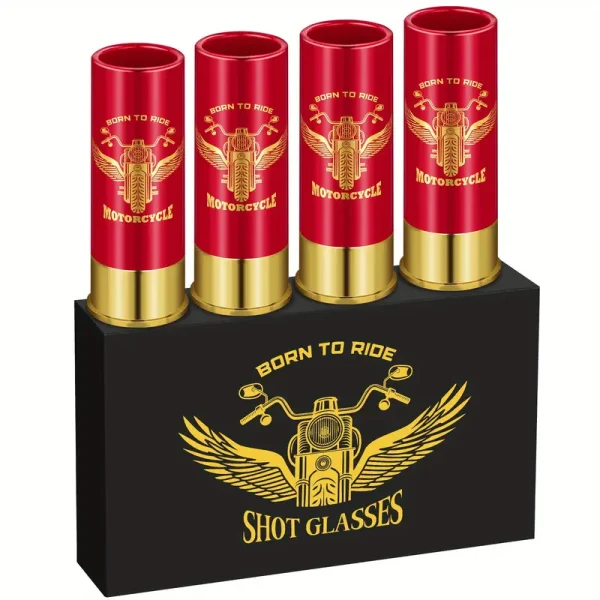 Shotglass haglpatron Born to ride