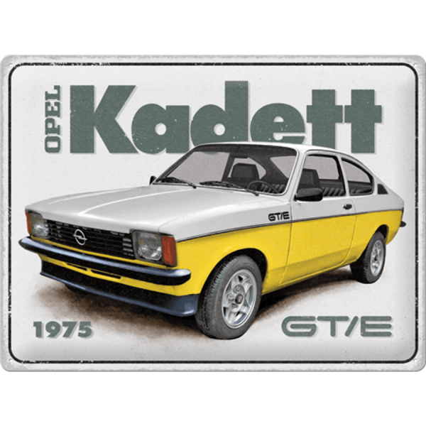 Opel Kadett GT/E Skilt