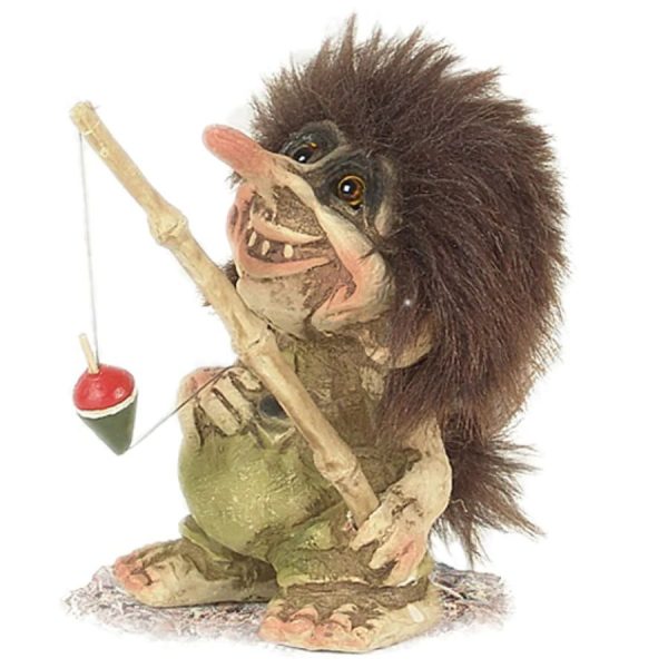 Troll, fisker, liten (Troll nr. 069)