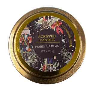 Duftlys jul metallboks - Nr 1