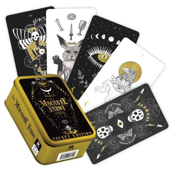 Macabre Tarot Pocket Tin Edition Rockpool Publishing