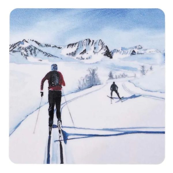 Glassbrikke i bjørkelaminat, Bortover, Fjellet kaller