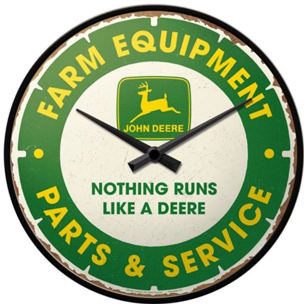 Retro klokke John Deere Parts and Service