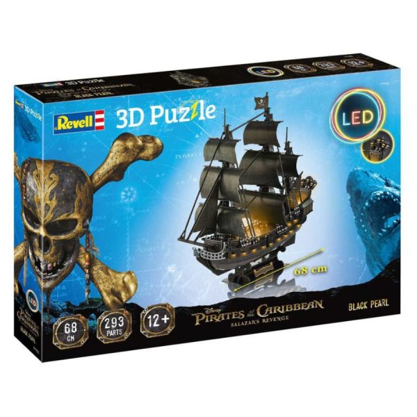 REVELL 3D Puzzle Black Pearl LED Edition