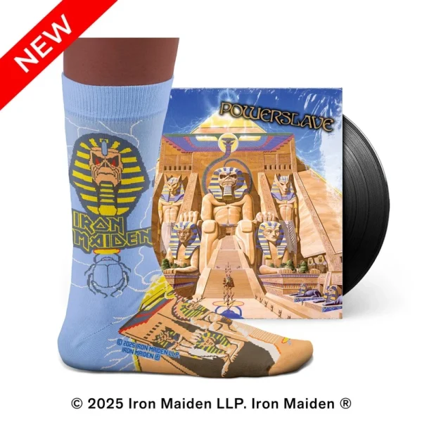 Iron Maiden Powerslave Socks