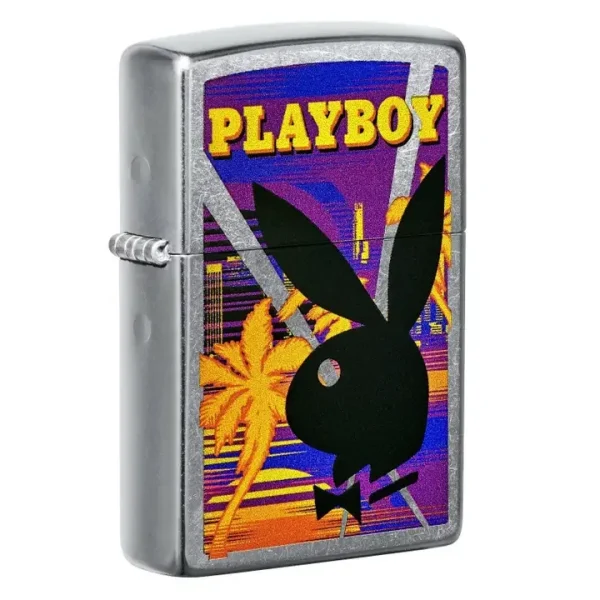 Zippo Lighter Playboy Bunny in the Tropics