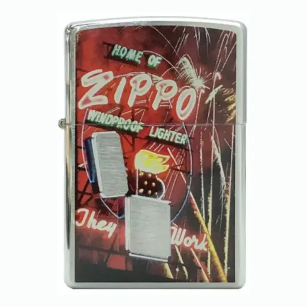 Zippo Neon Sign Zippo Lighter