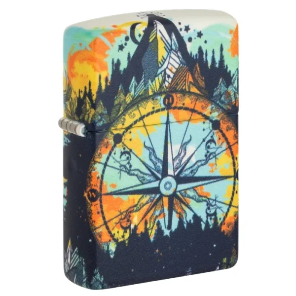 Zippo Lighter Compass Glow in Dark 540 Multi Sided