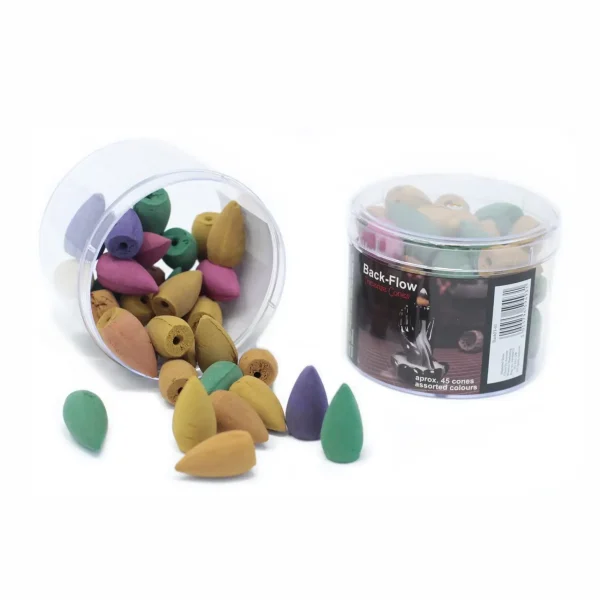 Tub of Back Flow Incense Cones (Aprox 45)