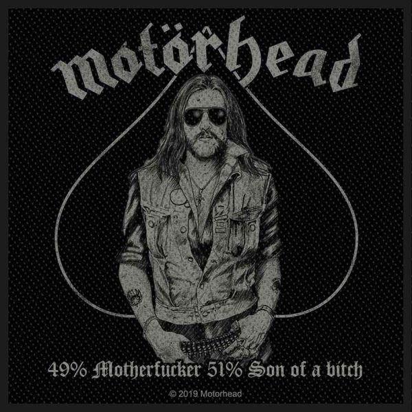 Motorhead Standard Patch: 49% Motherfucker