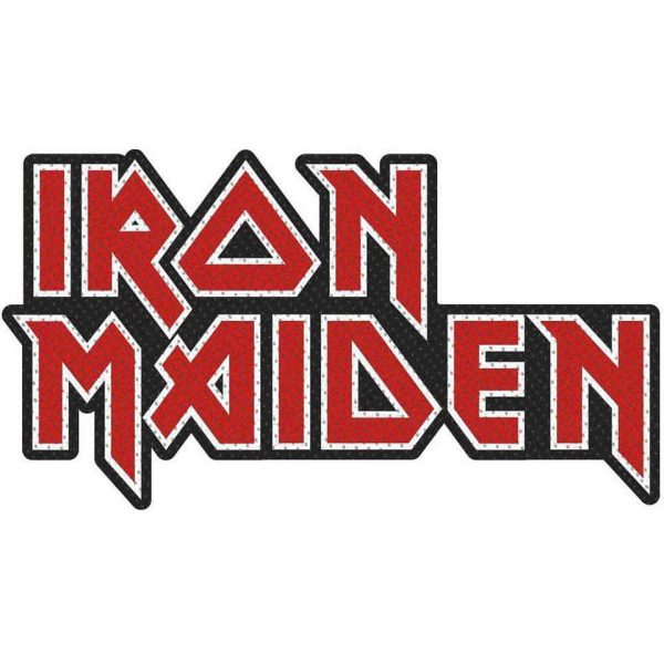 Iron Maiden Standard Patch: Logo Cut Out