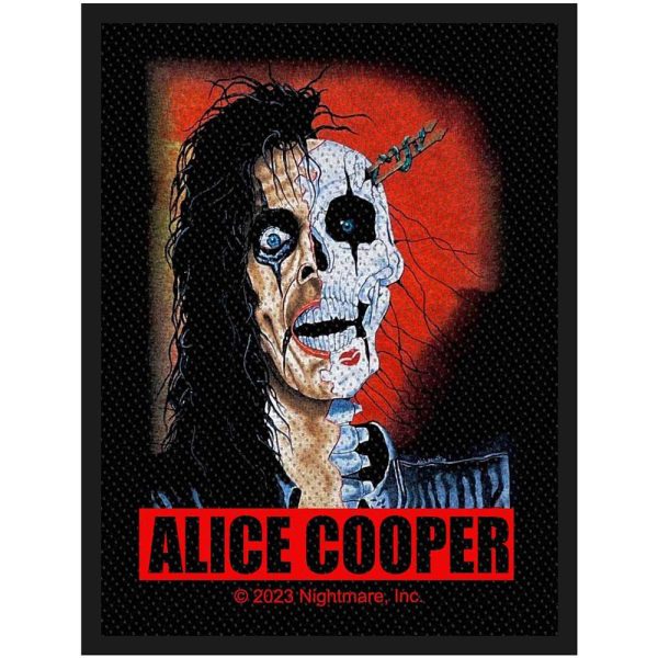 Alice Cooper Standard Patch: Trashed