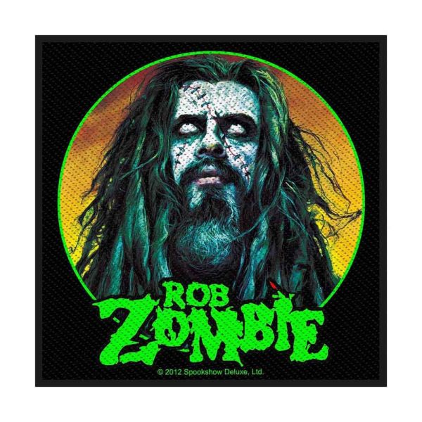 Rob Zombie Standard Patch: Zombie Face
