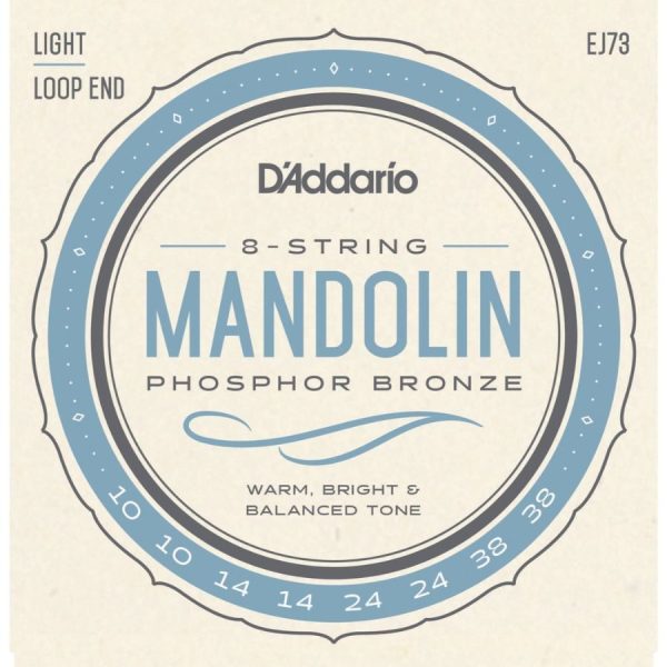D'Addario Fretted EJ73 Mandolin