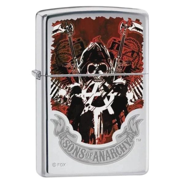 Sons of Anarchy High Polish Chrome Zippo Lighter