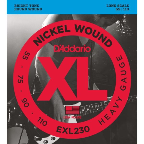 D'Addario Fretted EXL230 Heavy 055 - 110
