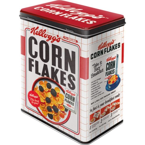 Tinnboks Kellogg's Corn Flakes Bowl