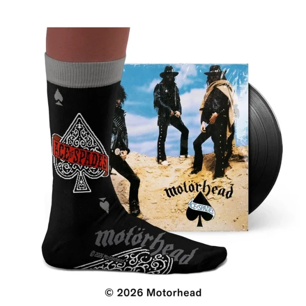 Motorhead Ace of Spades Sokker