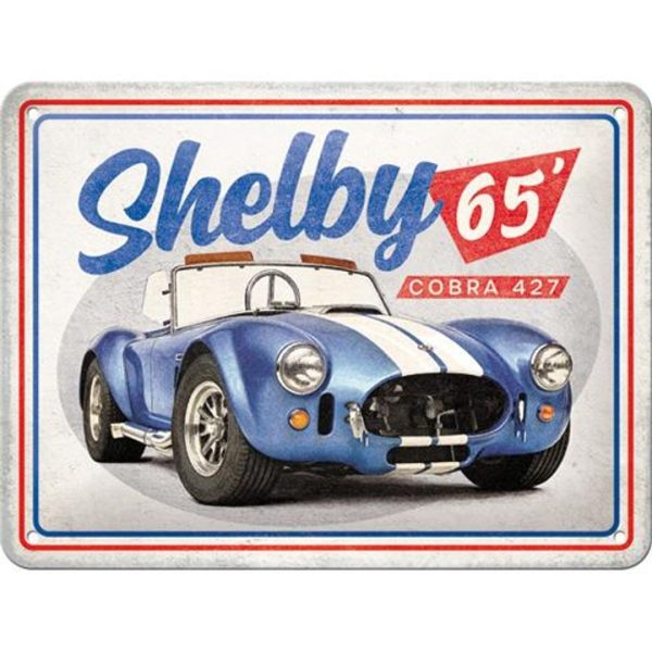 Metallskilt Shelby  Cobra 427