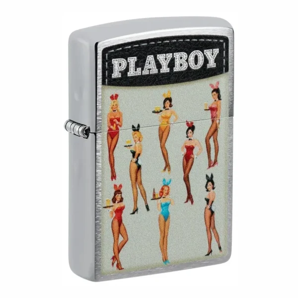 Zippo Lighter: Playboy Bunny Collage