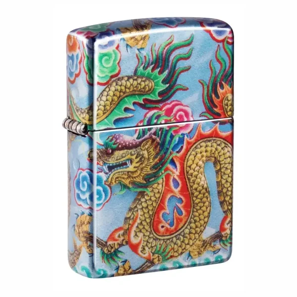 540 Multisided Fusion Dragon Zippo Lighter