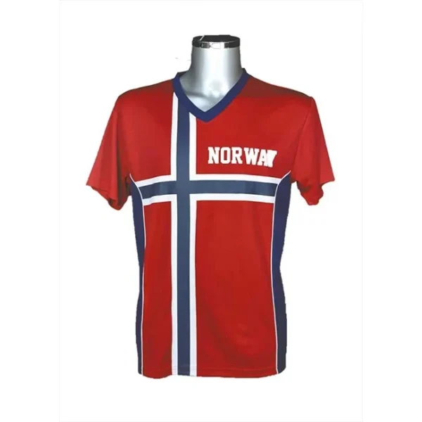 Supporter t-skjorte heldekkende flagg
